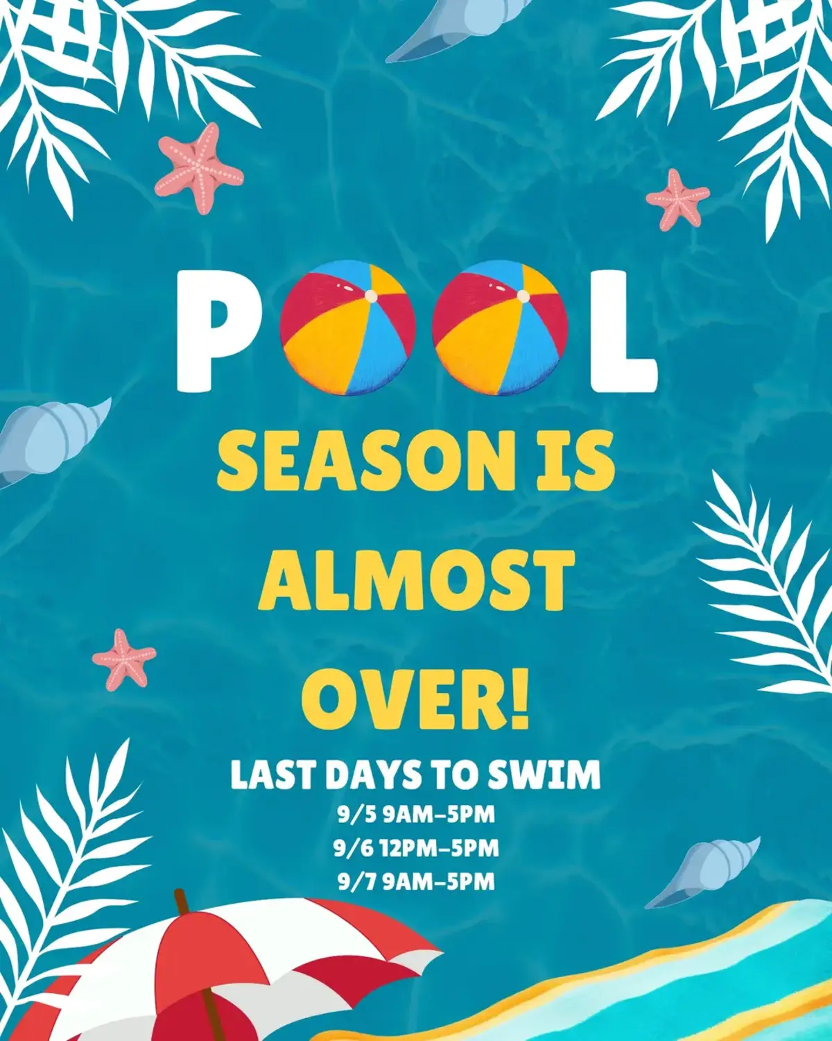 Freeport Municipal Pool Ends Season After Labor Day