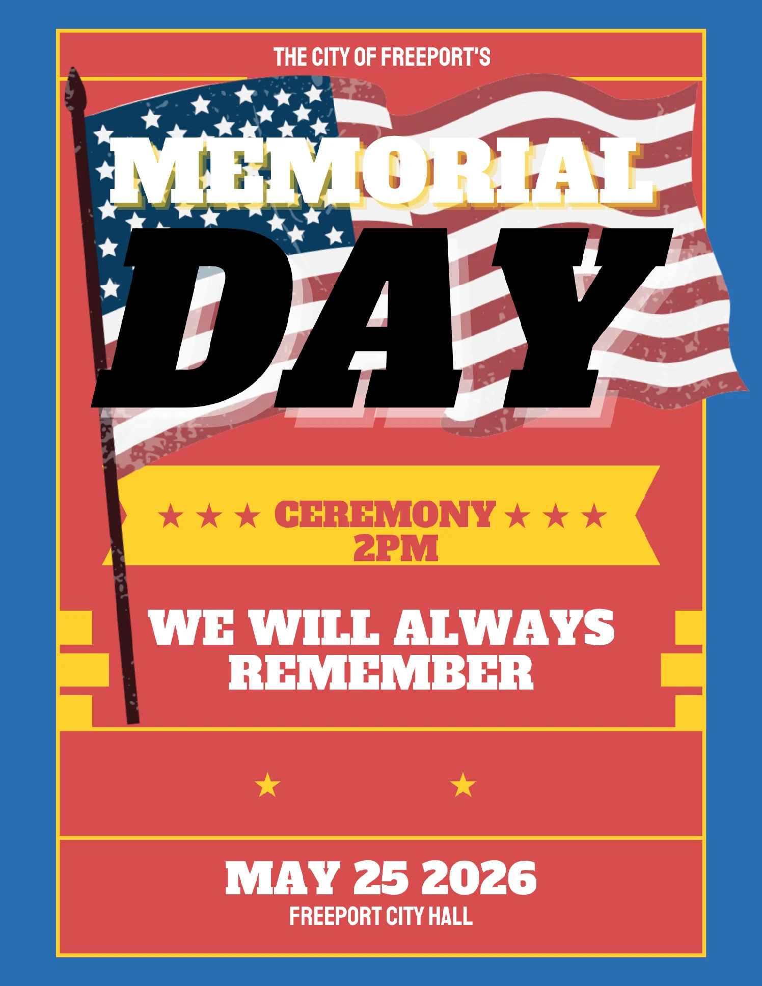 Memorial Day Ceremony 2026