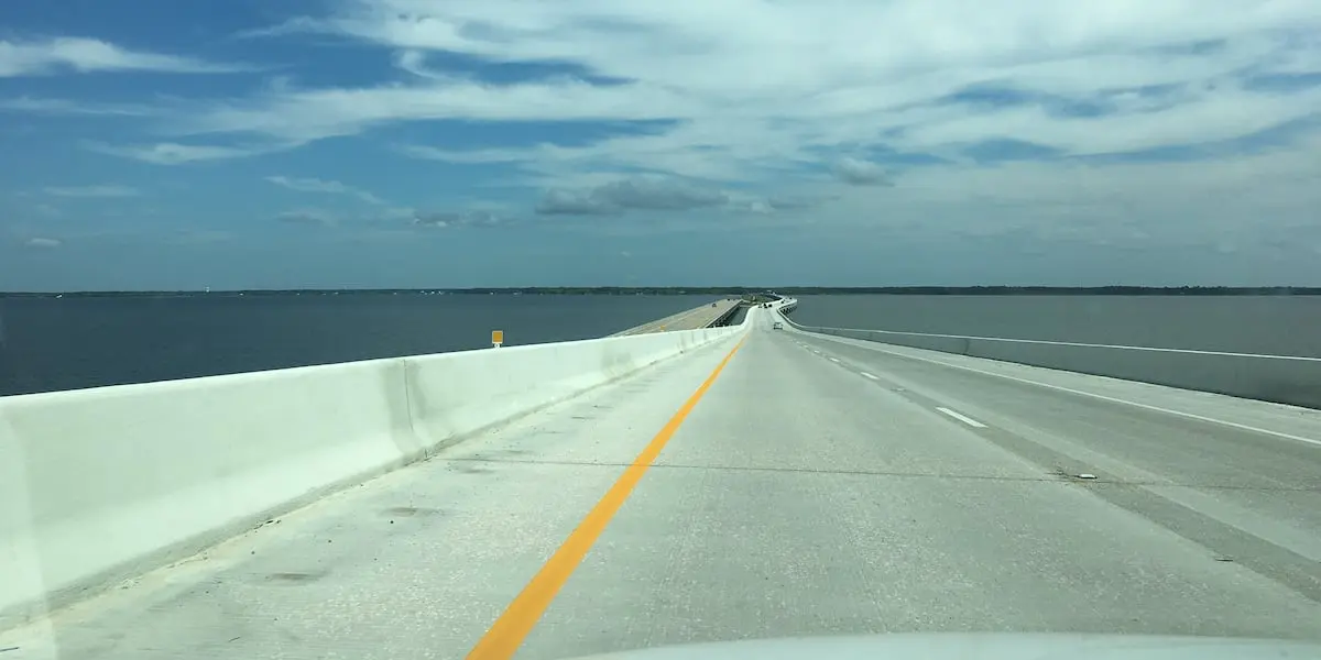 US 331 Bay Bridge Stays Open for Now — Closure Threshold Is 40 mph Sustained Winds