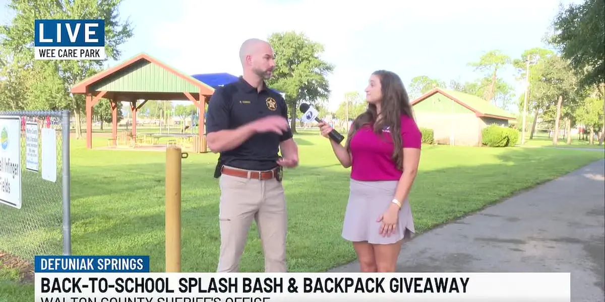 WCSO Hosts Back-to-School Splash Bash Saturday at Wee Care Park